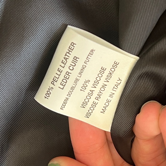 Re/Done 80’s Moto Leather Jacket in Vintage Black - Picture 5 of 6